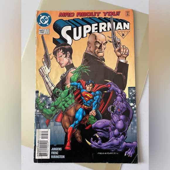 1996 - 113 - DC SUPERMAN “Mad About You” Comic - Picture 1 of 1